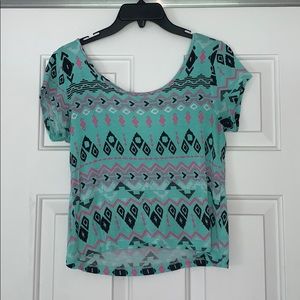 Charlotte Russe patterned top